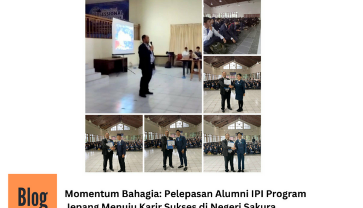 Even Akbar Pelepasan Alumni IPI ke Jepang