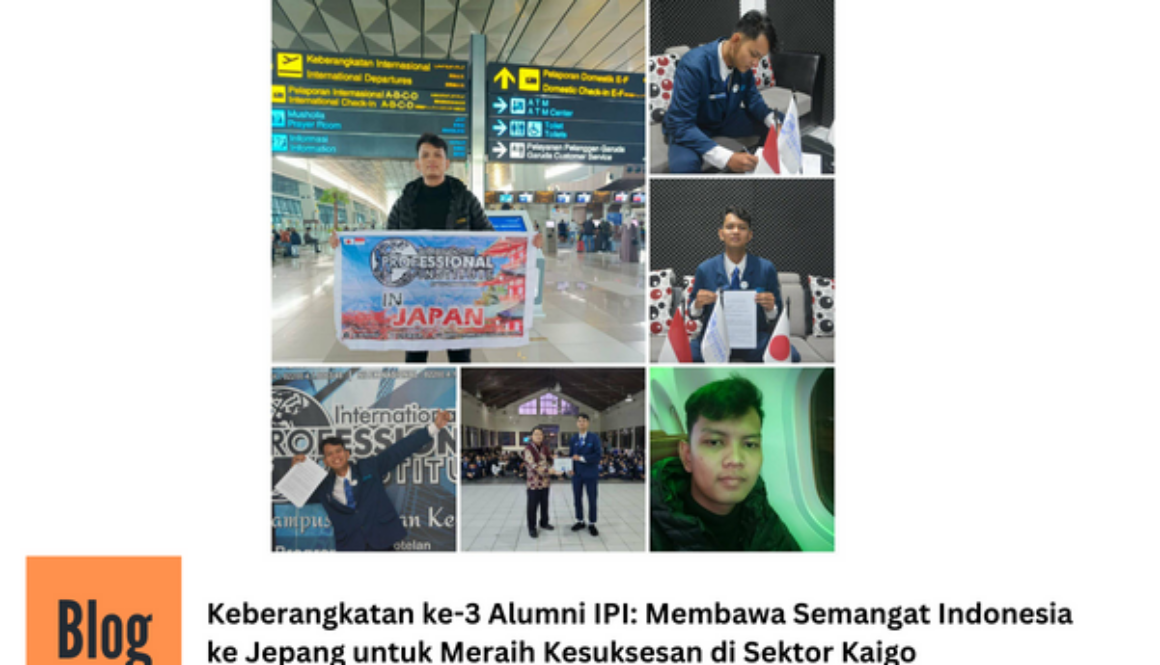 Keberangkatan ke-3 Alumni IPI: Membawa Semangat Indonesia ke Jepang untuk Meraih Kesuksesan di Sektor Kaigo